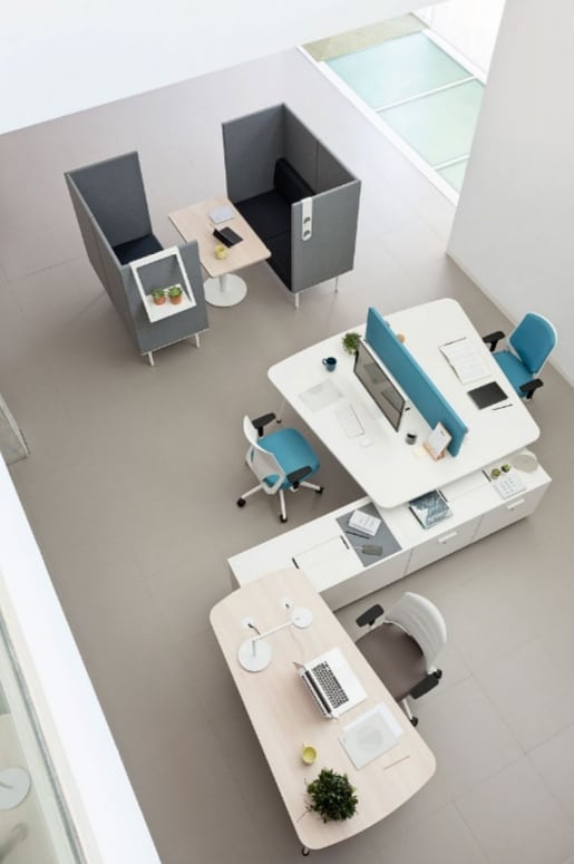 mobiliario de oficina twist Mesa de oficina twist de Actiu