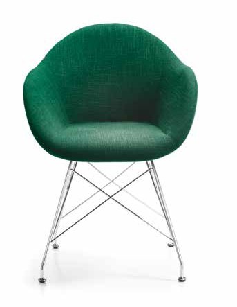 Sillon confidente Donna verde