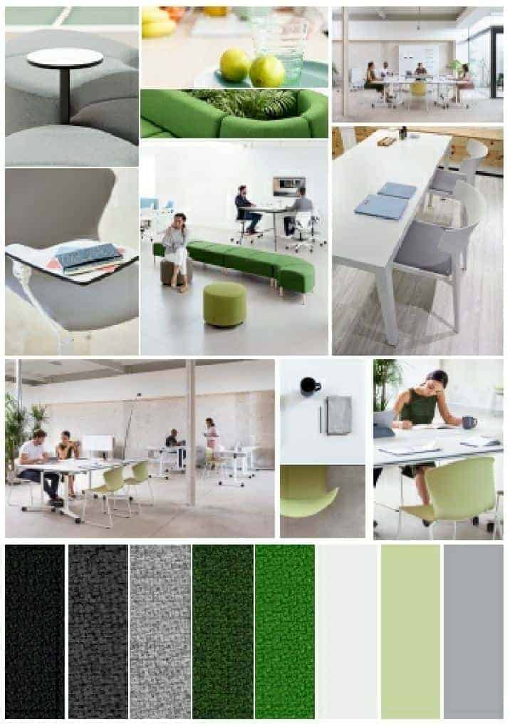 El mueble de oficina vital Módulos de descanso de oficina BEND